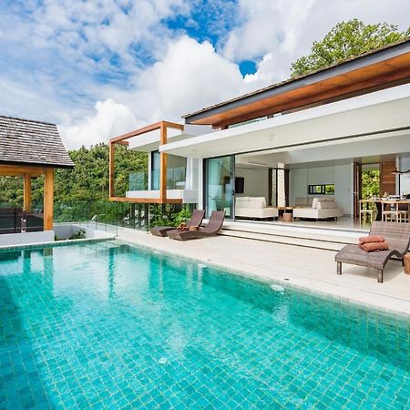 Samui Relax Airfreshing Privacy Modern Luxury Seaview Natural Rainforest Infinity Pool Villa With 3 Beds Suits With Housekeeper Koh Samui Buitenkant foto