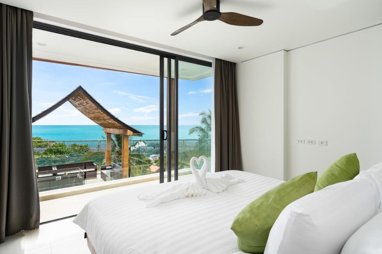 Samui Relax Airfreshing Privacy Modern Luxury Seaview Natural Rainforest Infinity Pool Villa With 3 Beds Suits With Housekeeper Koh Samui Buitenkant foto